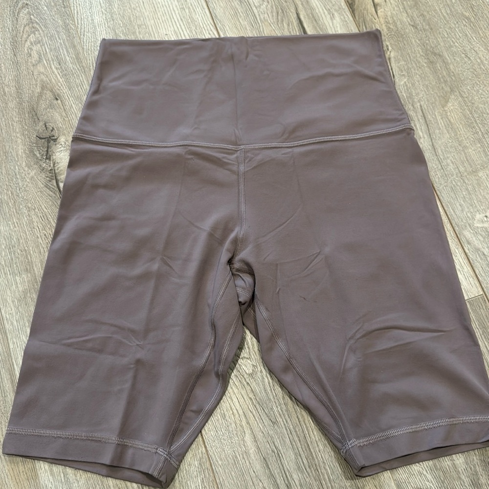 Lululemon light purple align shorts 10”